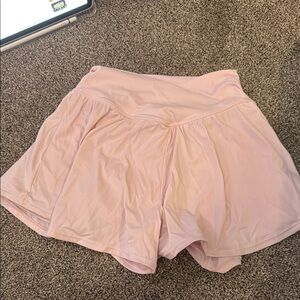 Light Pink Athletic Shorts